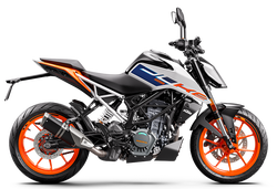 125 DUKE, white 2, w/o DRL - B.D.   2023